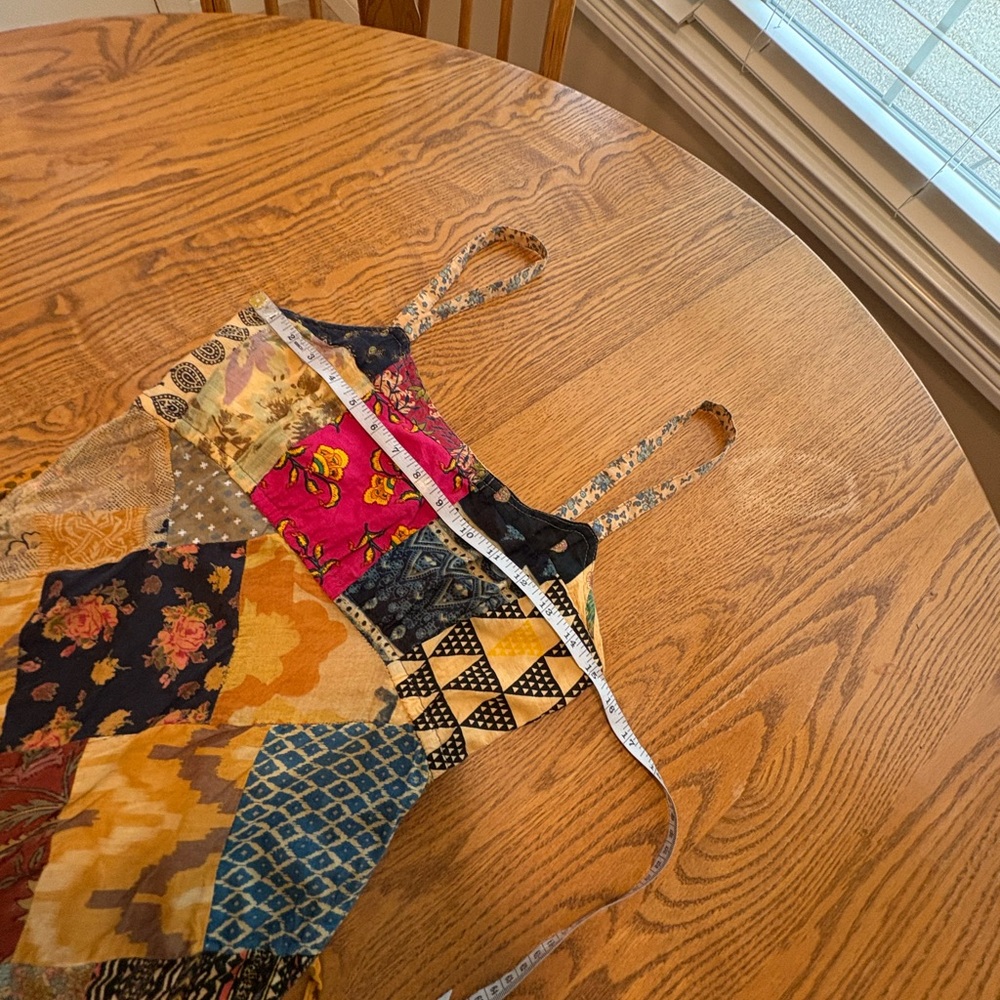 Made From Earth Gypsy Boho Patchwork Halter Top H… - image 6